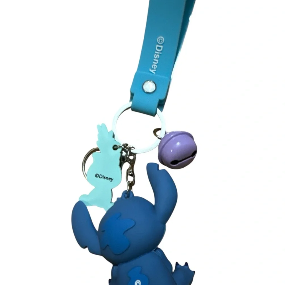 Kawaii‎ Cartoon Disney Stitch Backpack Keychain Pendant Girls Cute Travel Access